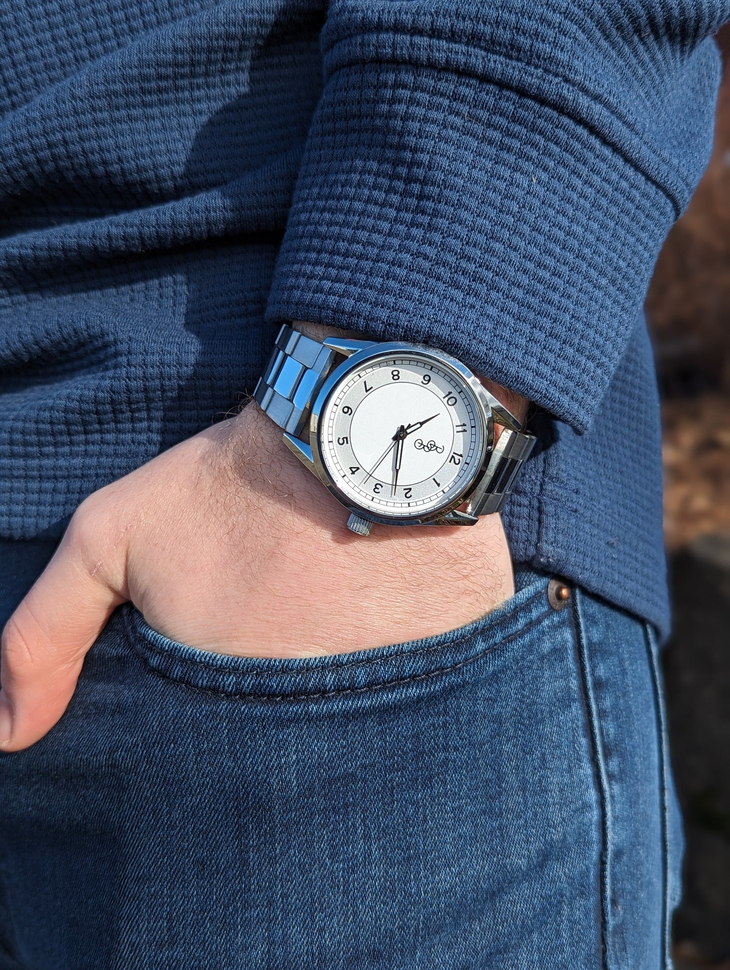 Silver Classic Watch - The Dock Drop