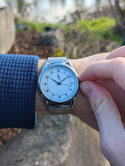 Silver Classic Watch - The Dock Drop