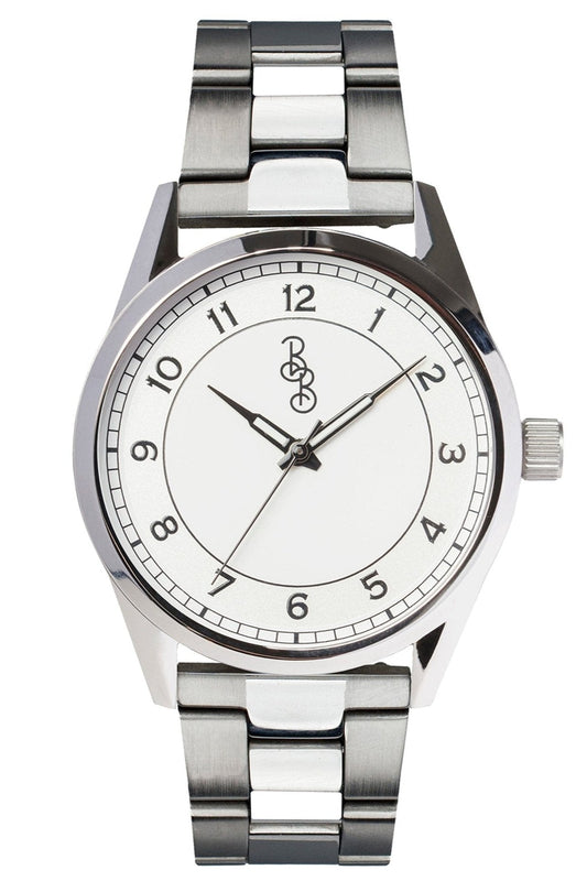 Silver Classic Watch - The Dock Drop