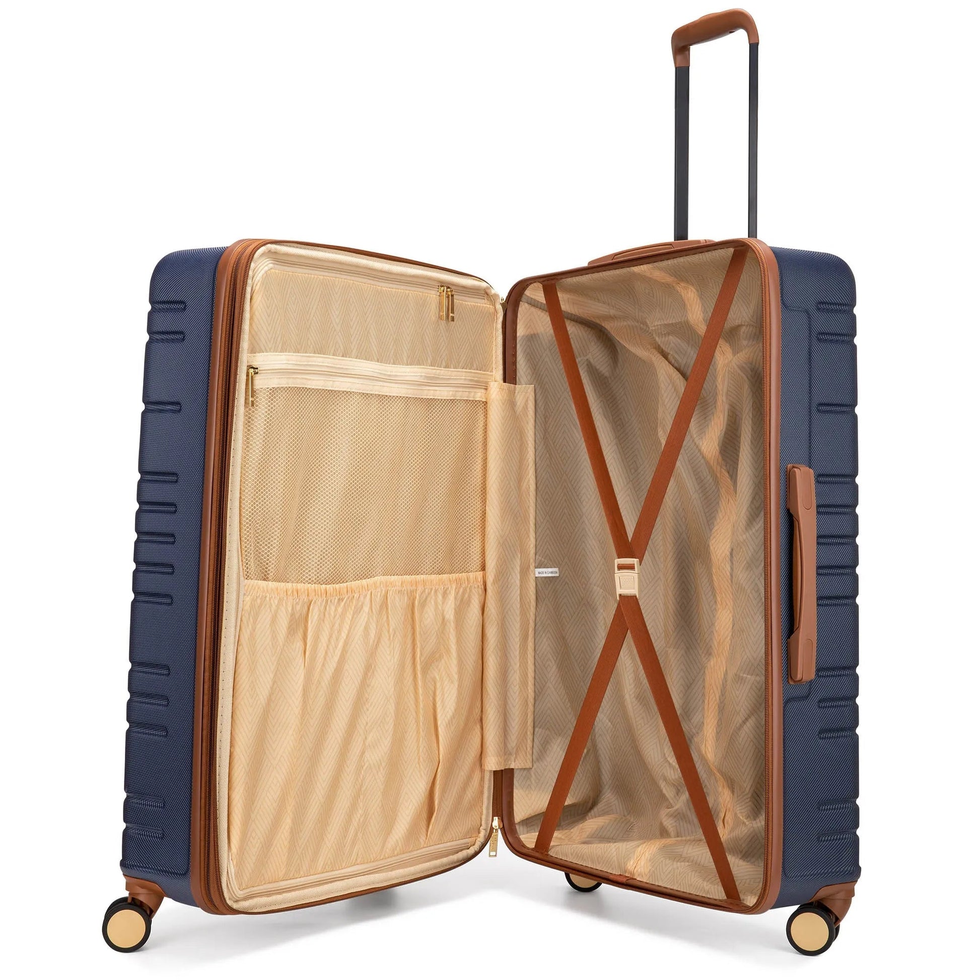 Brickell 3 Piece Expandable Retro Luggage Set - The Dock Drop