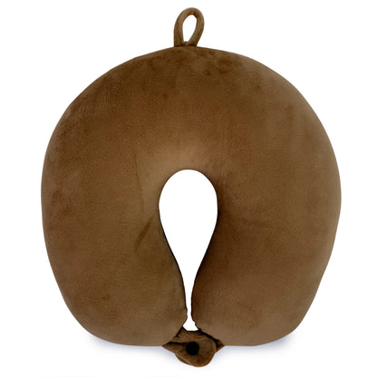Plush Microbeads Travel Neck Pillow - The Dock Drop