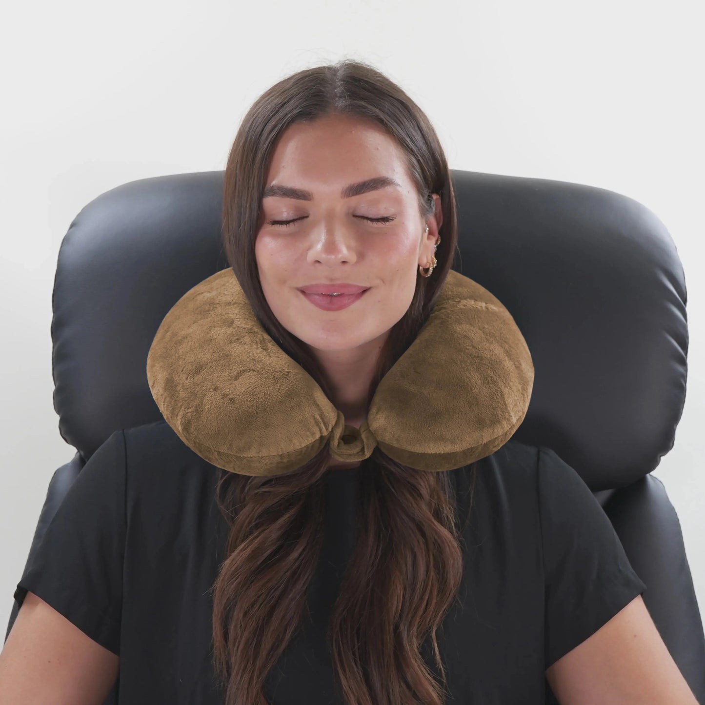 Plush Microbeads Travel Neck Pillow - The Dock Drop