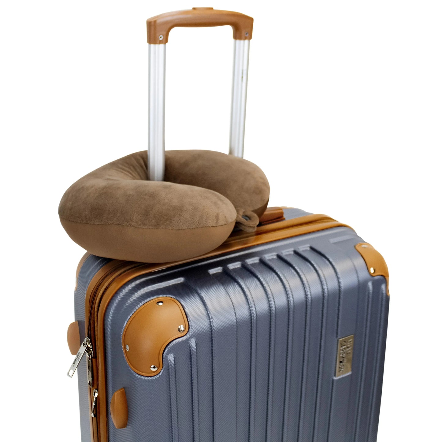 Plush Microbeads Travel Neck Pillow - The Dock Drop