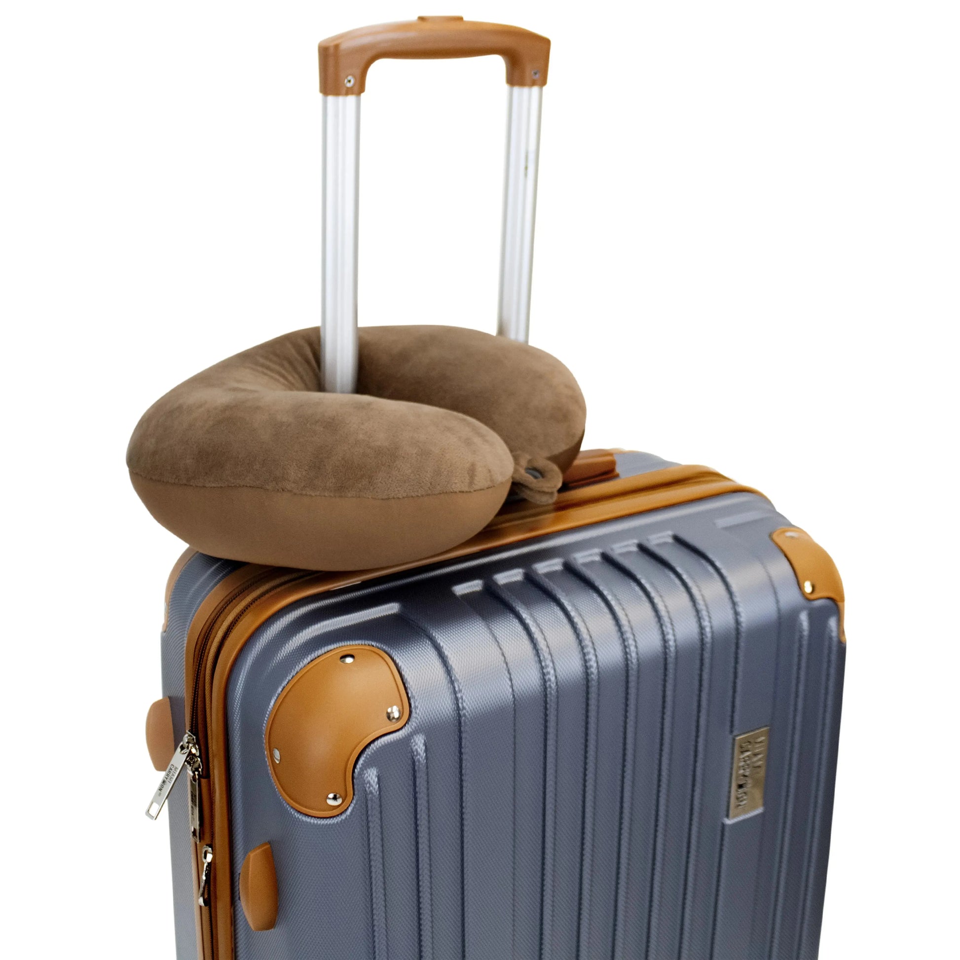 Plush Microbeads Travel Neck Pillow - The Dock Drop