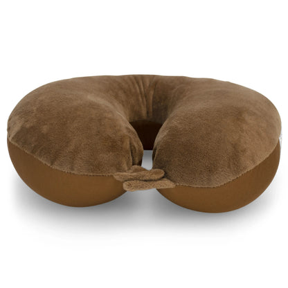 Plush Microbeads Travel Neck Pillow - The Dock Drop