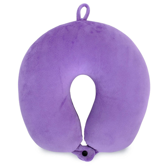 Plush Microbeads Travel Neck Pillow - The Dock Drop