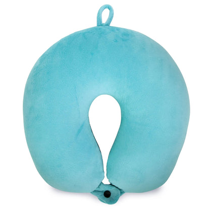 Plush Microbeads Travel Neck Pillow - The Dock Drop