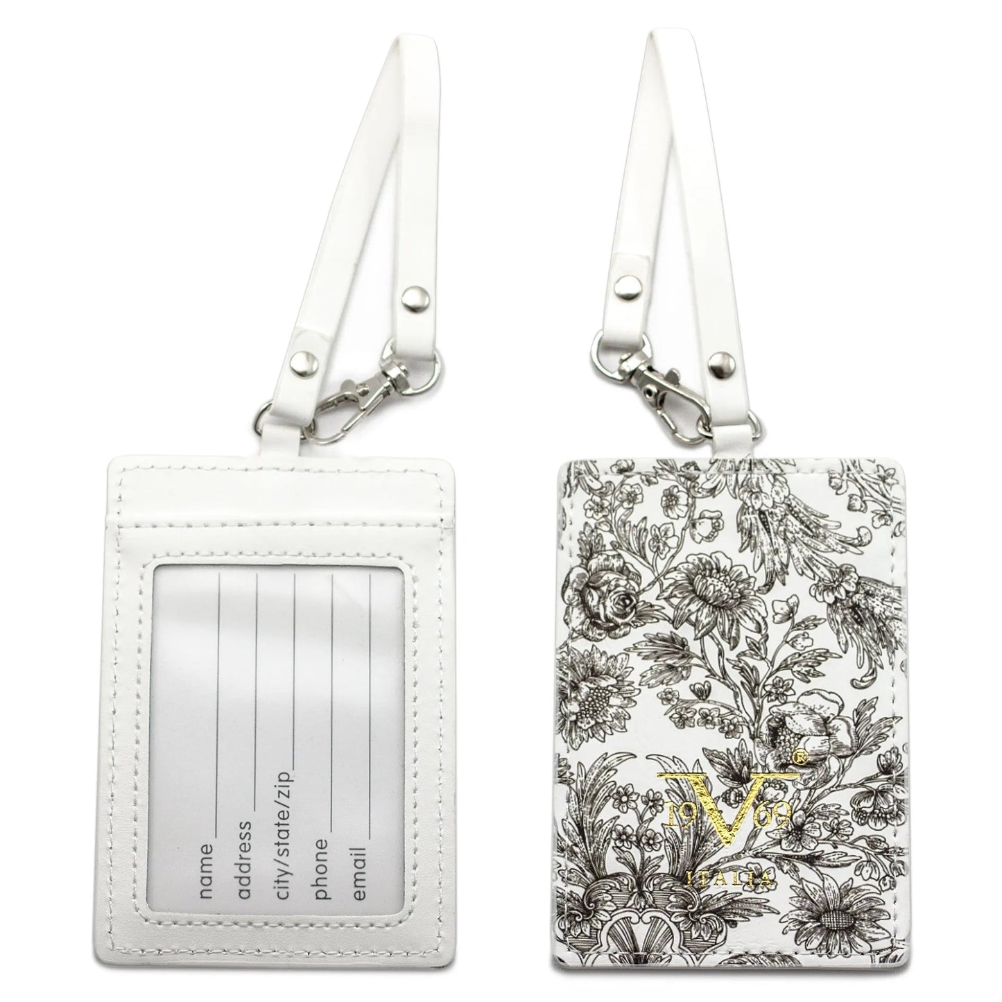 Runway Vegan Leather Luggage Tags Set - The Dock Drop