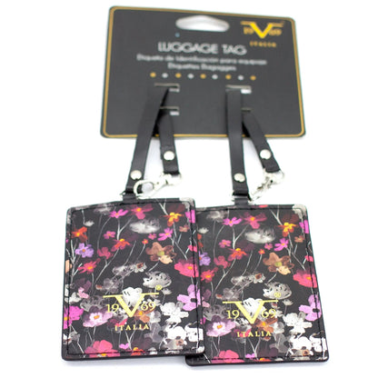 Runway Vegan Leather Luggage Tags Set - The Dock Drop