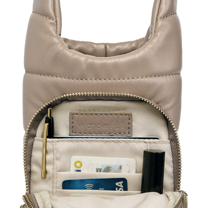 Taupe Vegan Leather Hydrobag® with Strap Bundle