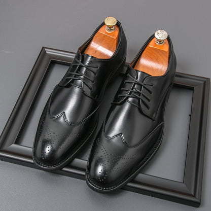 Men’s Classic Leather Oxford Dress Shoes