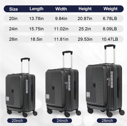 Harbor Glide 4-Piece Luggage Set