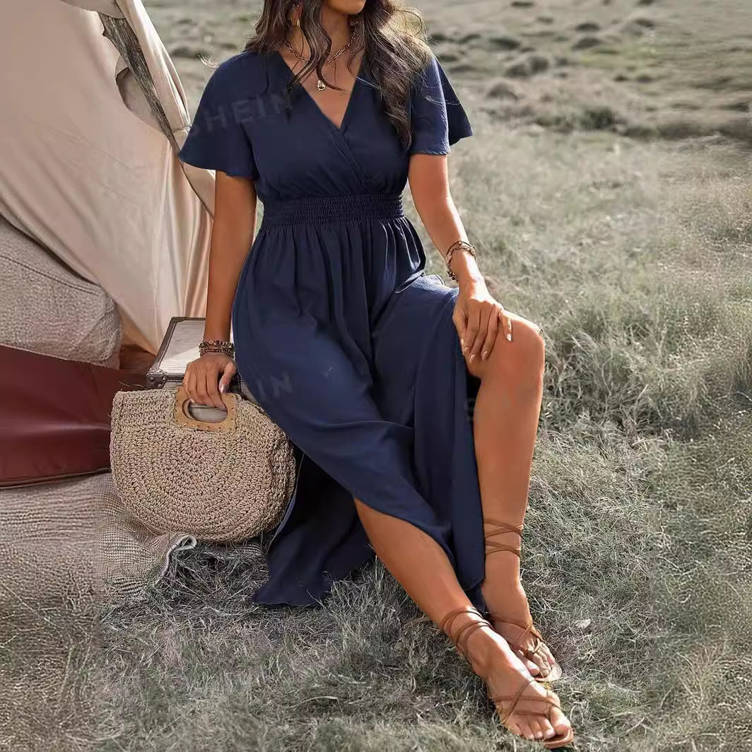 Harbor Breeze™ Maxi Dress – Flowy, Elegant, Summer-Ready Style - The Dock Drop