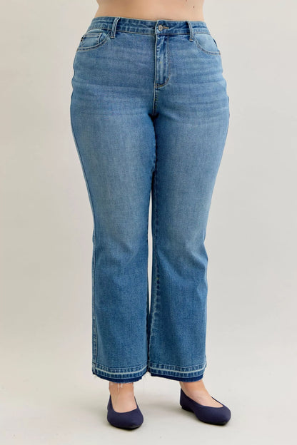 Judy Blue Full Size Mid Rise Slim Bootcut