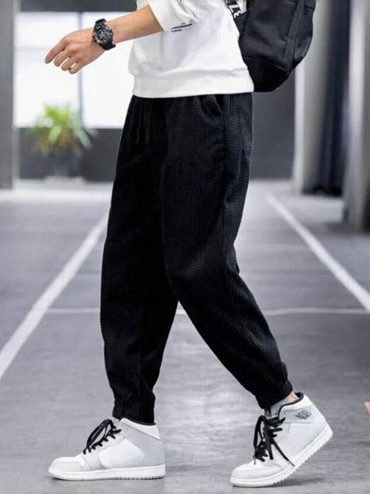 Teen Unisex Jogger Pants – Drawstring Waist, Travel-Ready Comfort
