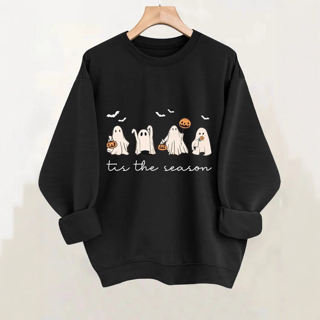 Women’s Crewneck Sweatshirt – Long Sleeve Pullover, Graphic Print - The Dock Drop