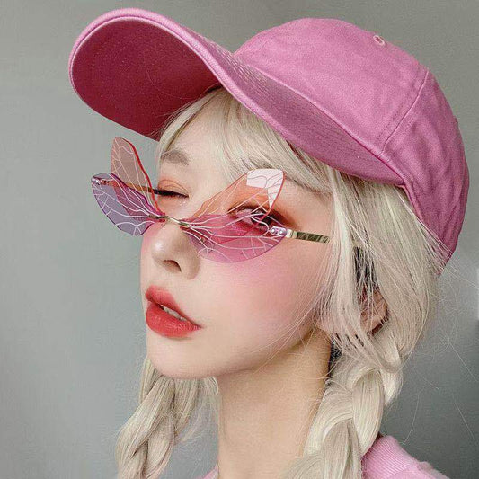 Teen Butterfly Wing Sunglasses – Statement Frames, UV Protection
