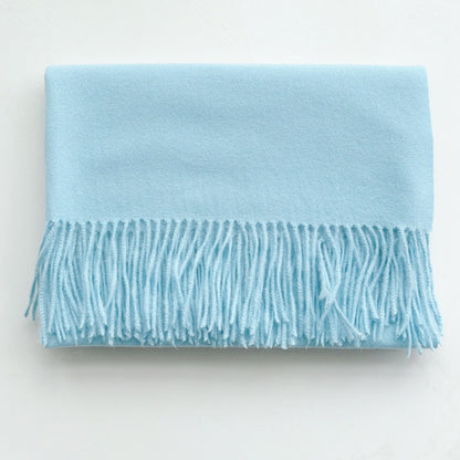 Soft Cashmere-Blend Scarf – Elegant Travel Essential - The Dock Drop