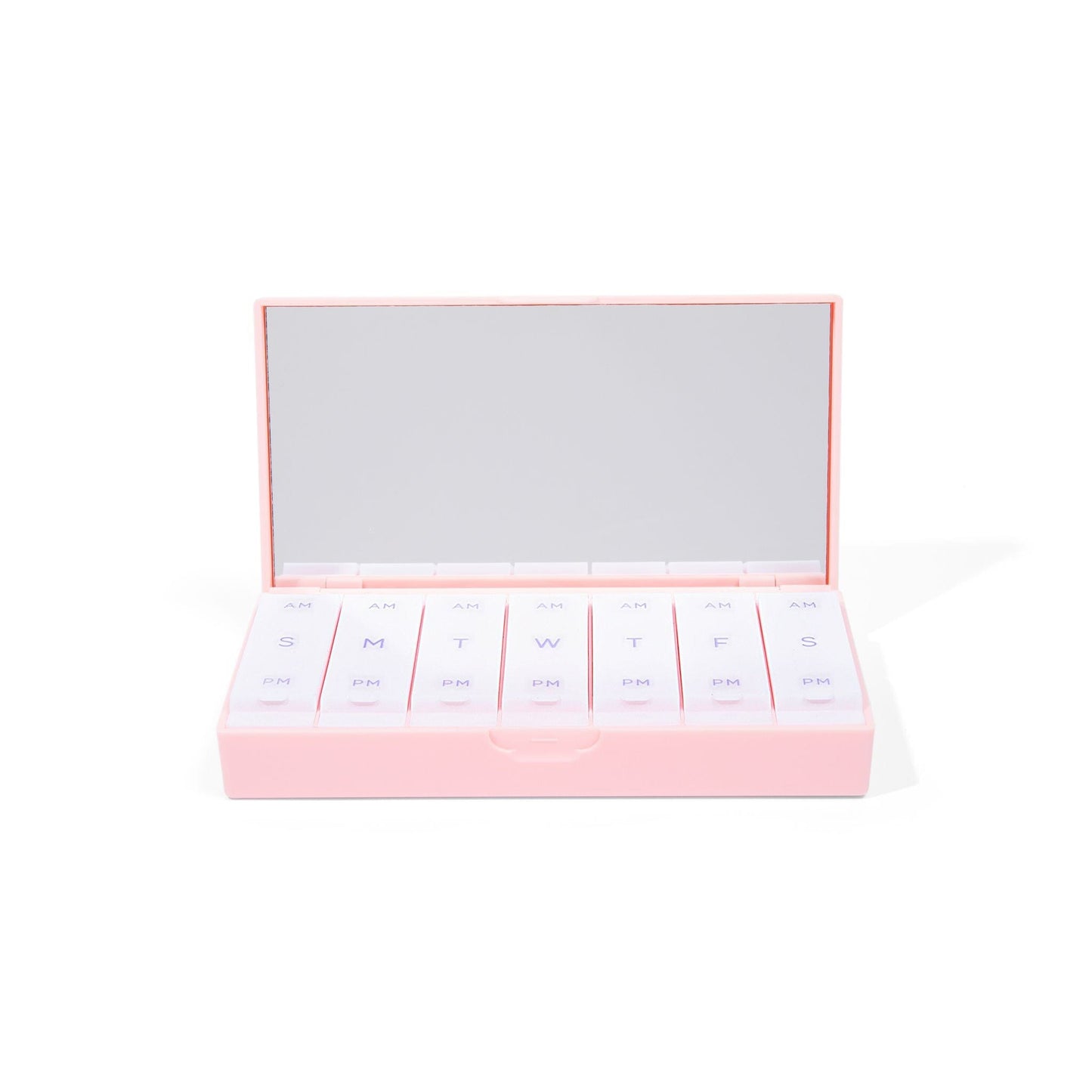 Blush Pink AM/PM Pill Box - The Dock Drop
