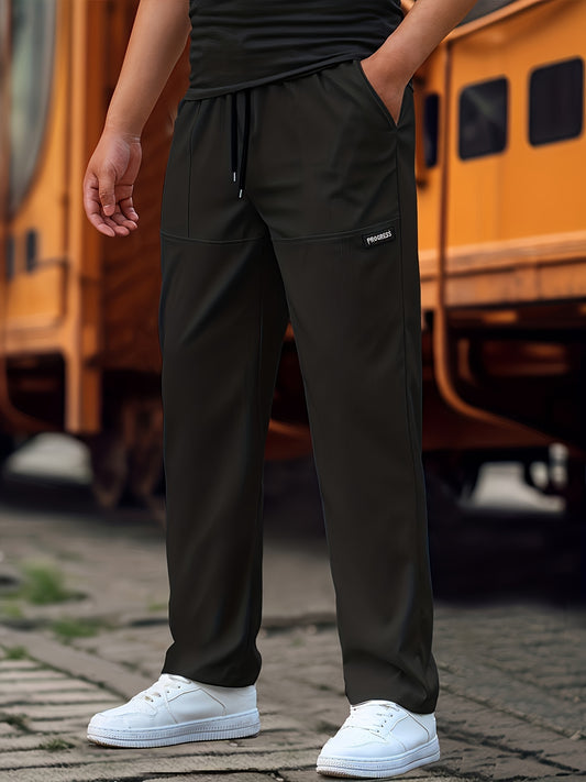 HarborEase™ Men’s Drawstring Casual Pants – Lightweight, All-Day Comfort - The Dock Drop