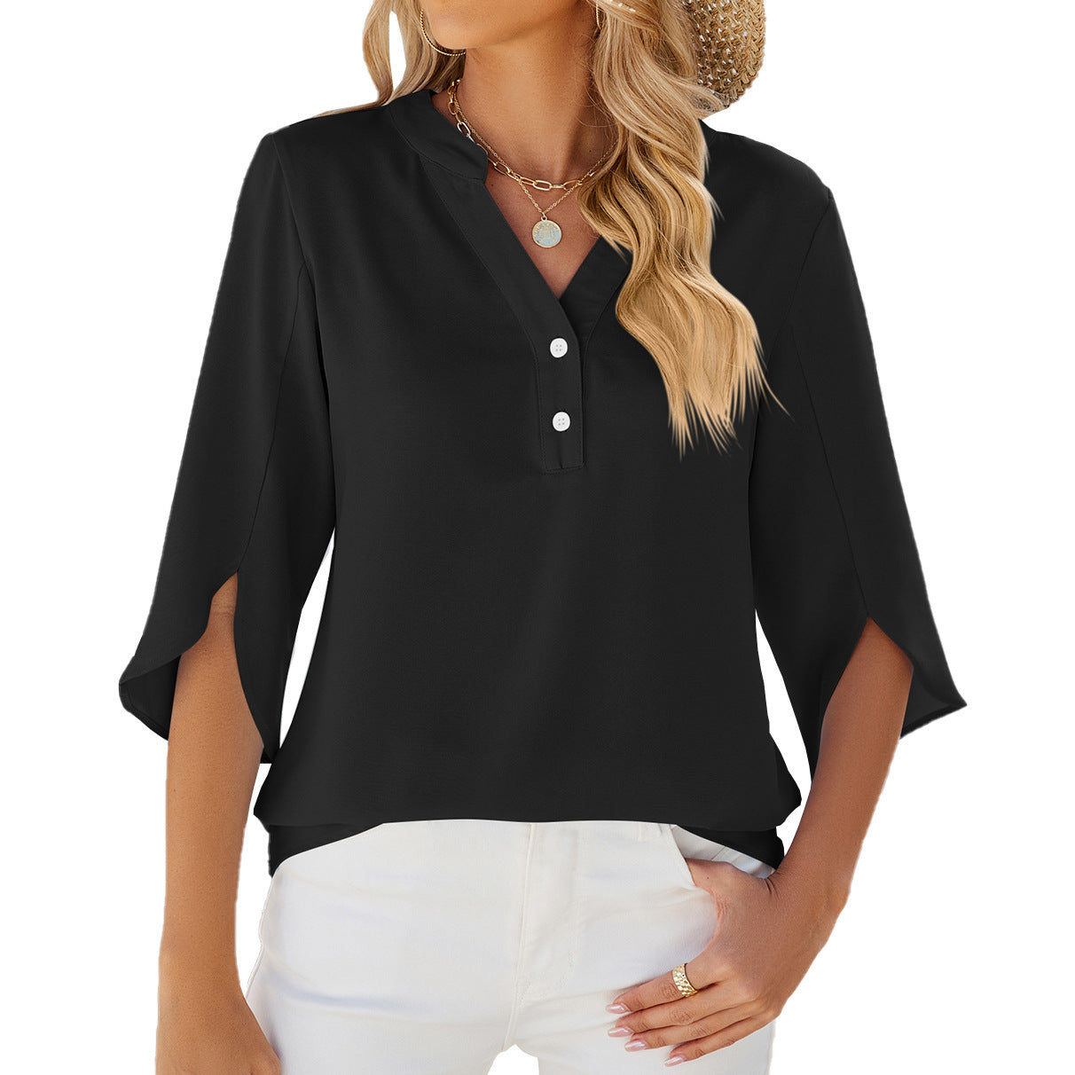 Harbor Breeze™ Chiffon Blouse - The Dock Drop