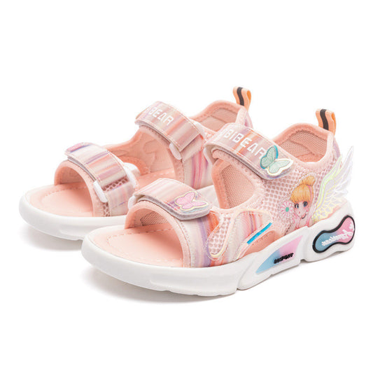 Harpy Bear Kids Girls’ Shiny Princess Sport Sandals - The Dock Drop