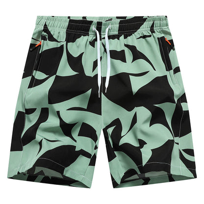 Tide Breaker Men’s Printed Beach Shorts