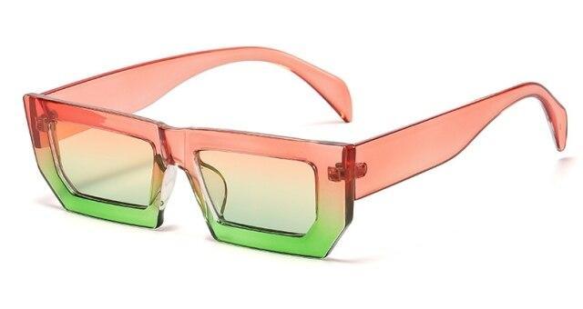 Classic Retro Rectangular Shape Sunglasses for Women
