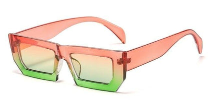 Classic Retro Rectangular Shape Sunglasses for Women