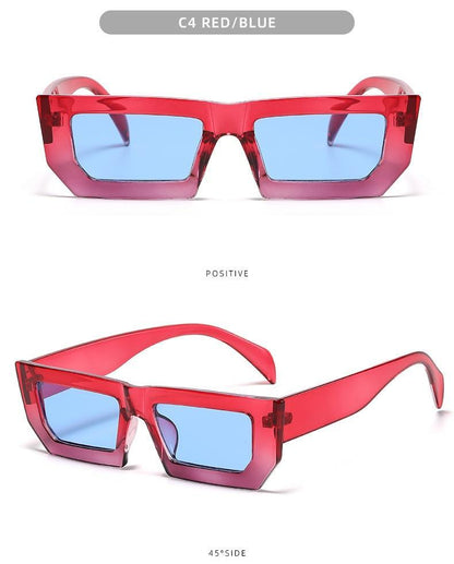 Classic Retro Rectangular Shape Sunglasses for Women