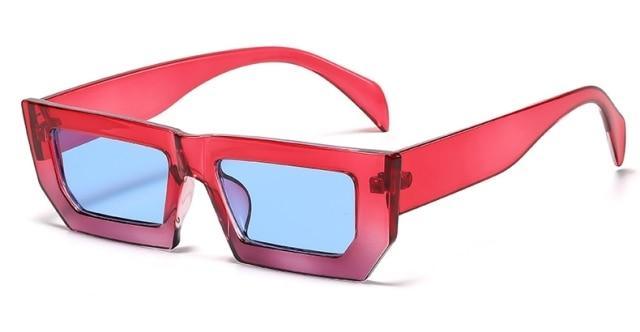 Classic Retro Rectangular Shape Sunglasses for Women