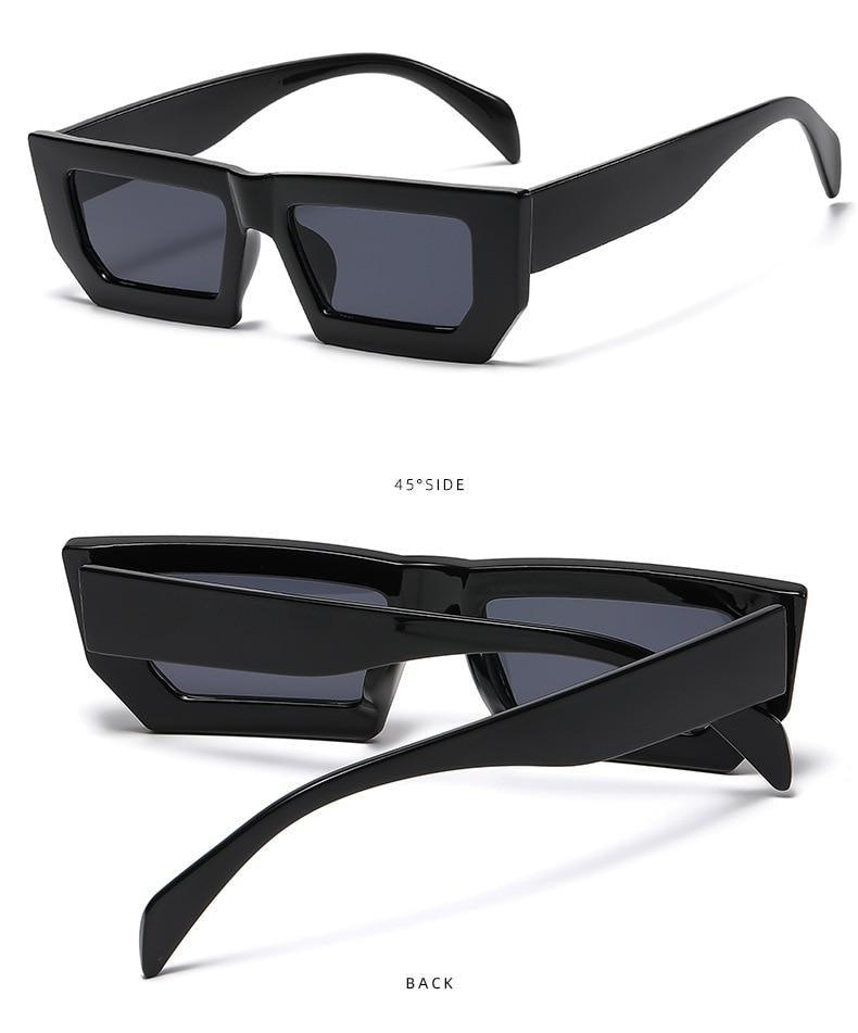 Classic Retro Rectangular Shape Sunglasses for Women