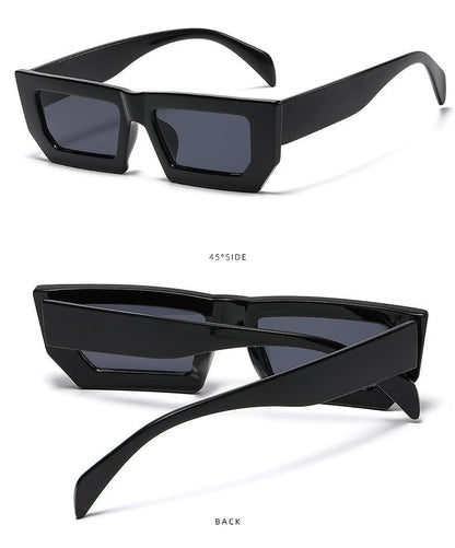 Classic Retro Rectangular Shape Sunglasses for Women