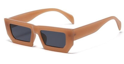 Classic Retro Rectangular Shape Sunglasses for Women