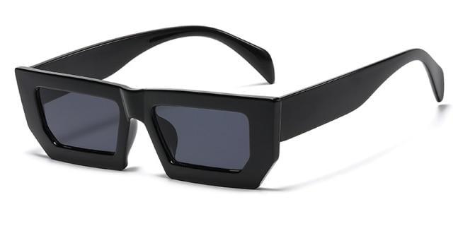 Classic Retro Rectangular Shape Sunglasses for Women
