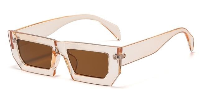 Classic Retro Rectangular Shape Sunglasses for Women