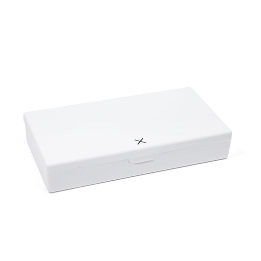 Crisp White AM/PM Pill Box - The Dock Drop