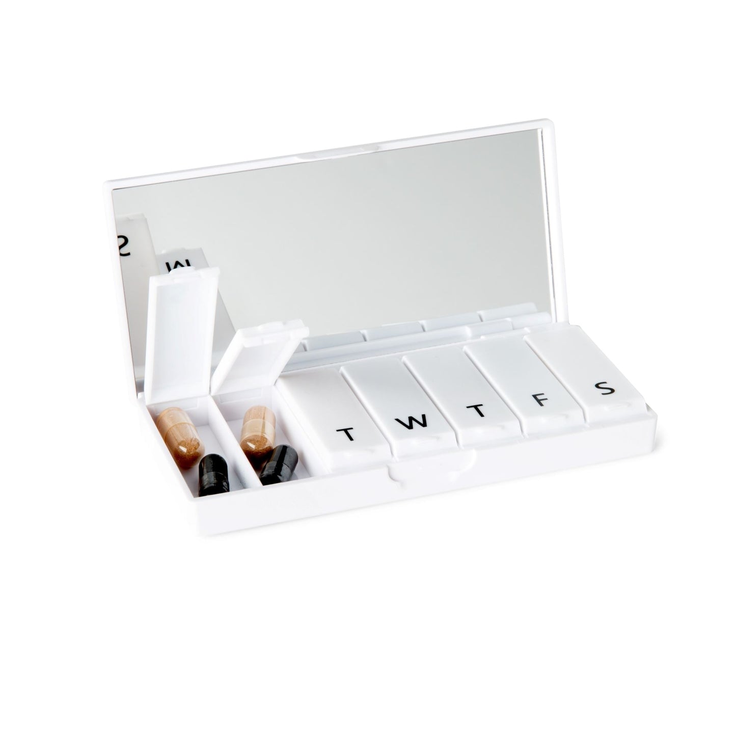 Crisp White Pill Box - The Dock Drop