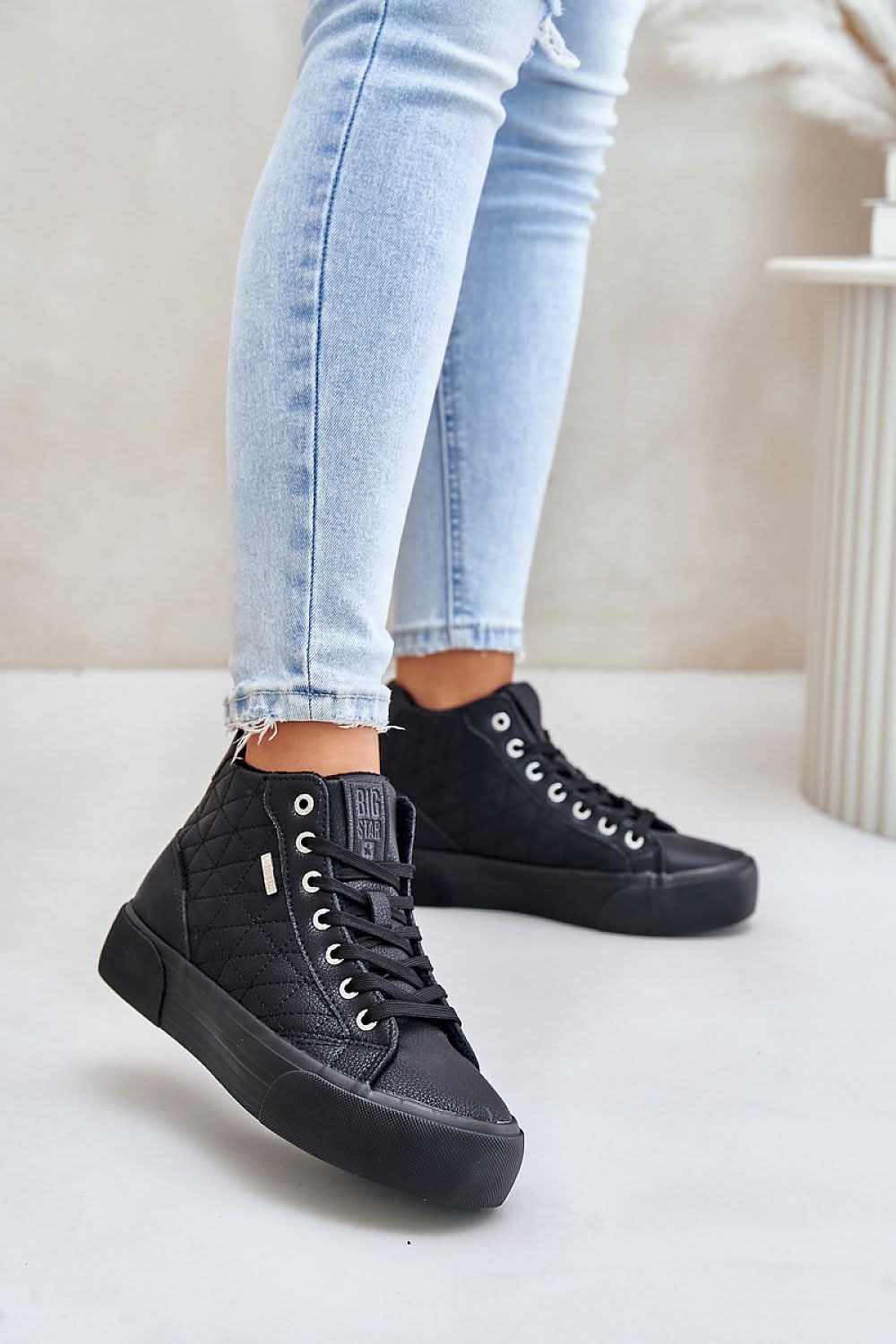 Big Star Eco Leather Sneakers Step in style