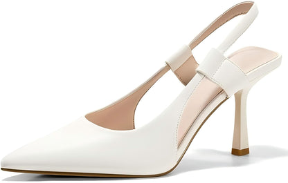 Harbor Elegance Slingback Heels