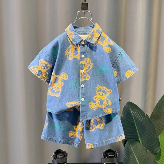 Little Captain’s Denim Set