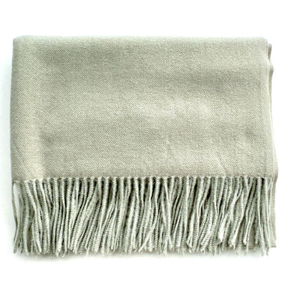 Soft Cashmere-Blend Scarf – Elegant Travel Essential - The Dock Drop