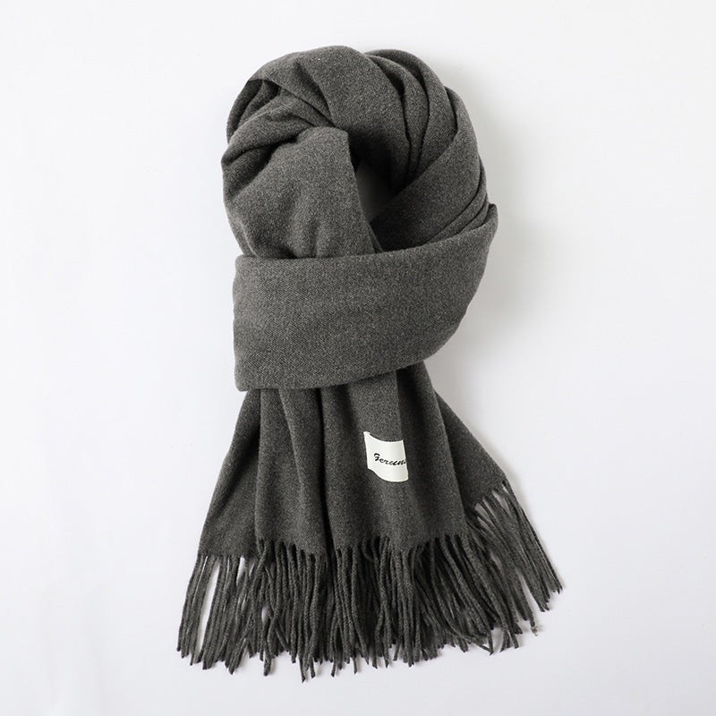 Soft Cashmere-Blend Scarf – Elegant Travel Essential - The Dock Drop