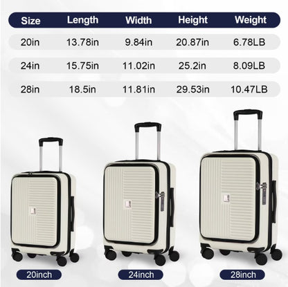 Harbor Glide 4-Piece Luggage Set