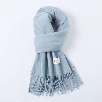 Soft Cashmere-Blend Scarf – Elegant Travel Essential - The Dock Drop