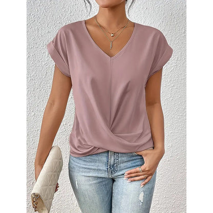 Everyday Ease™ Casual V-Neck Top