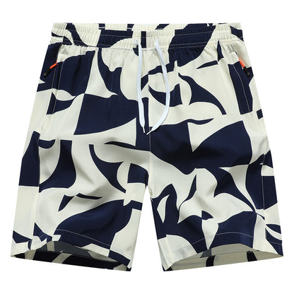 Tide Breaker Men’s Printed Beach Shorts