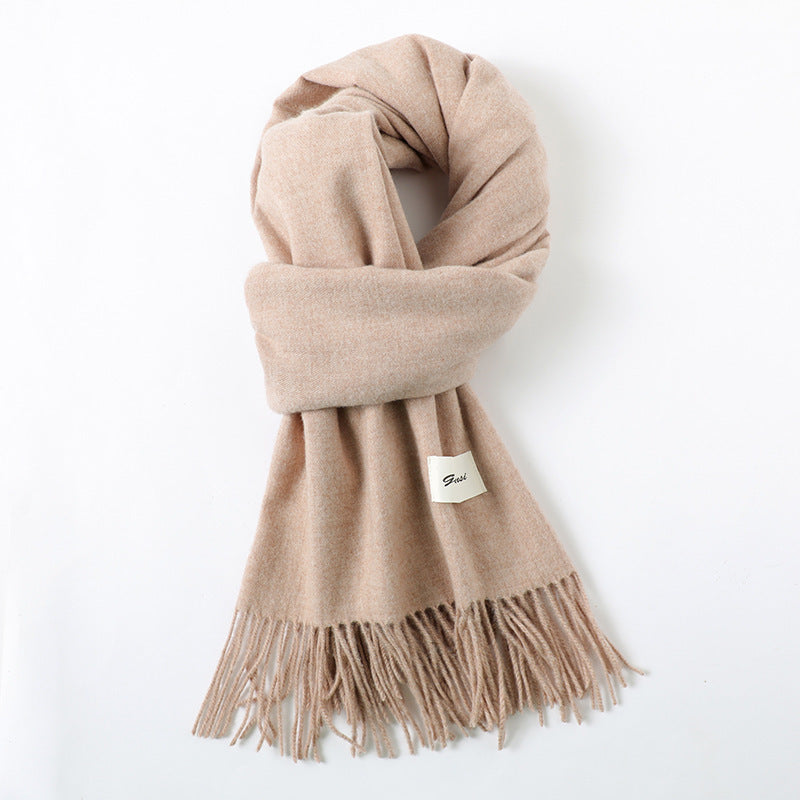 Soft Cashmere-Blend Scarf – Elegant Travel Essential - The Dock Drop