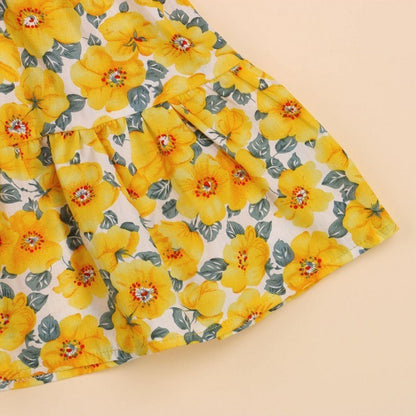 Sunshine Blooms Belted Dress