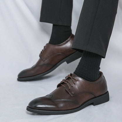 Men’s Classic Leather Oxford Dress Shoes